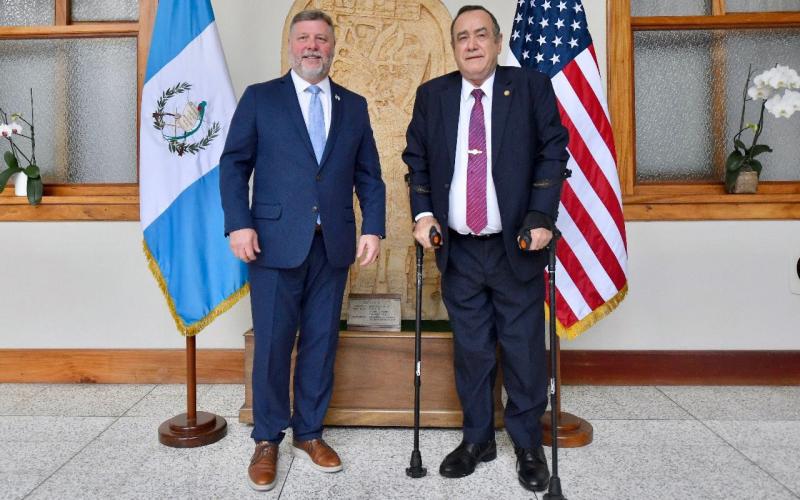 Presidente Alejandro Giammattei