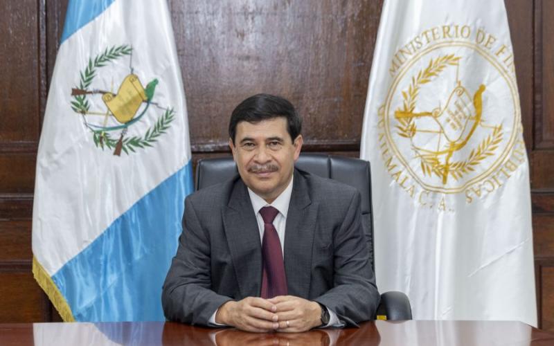 Edwin Martínez, Ministro de Finanzas Públicas 