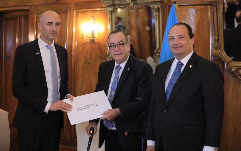 Presidente Alejandro Giammattei 