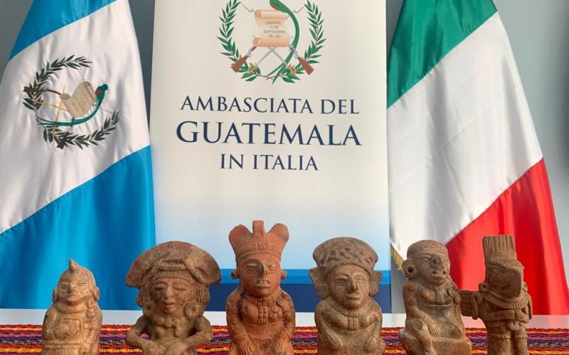 Bienes culturales recuperados en Italia