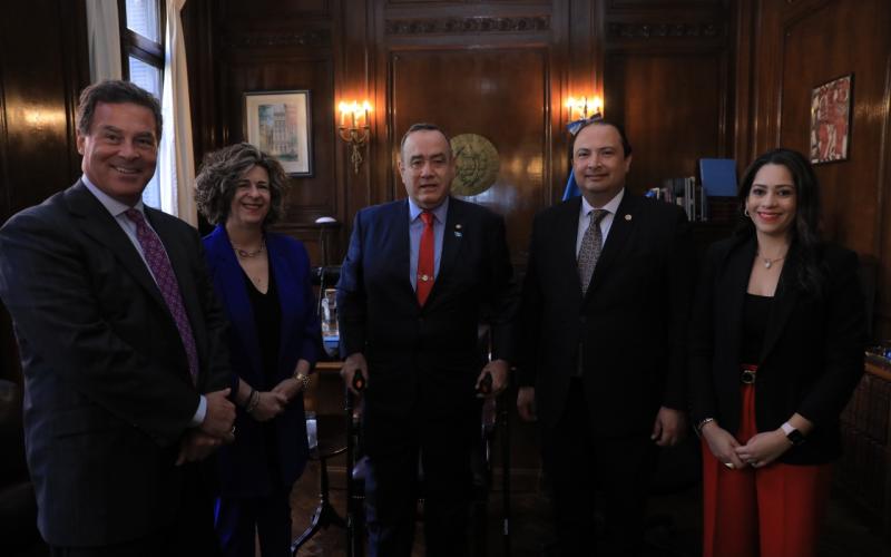 Presidente Alejandro Giammattei 