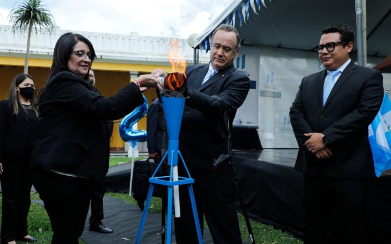 Presidente Alejandro Giammattei 