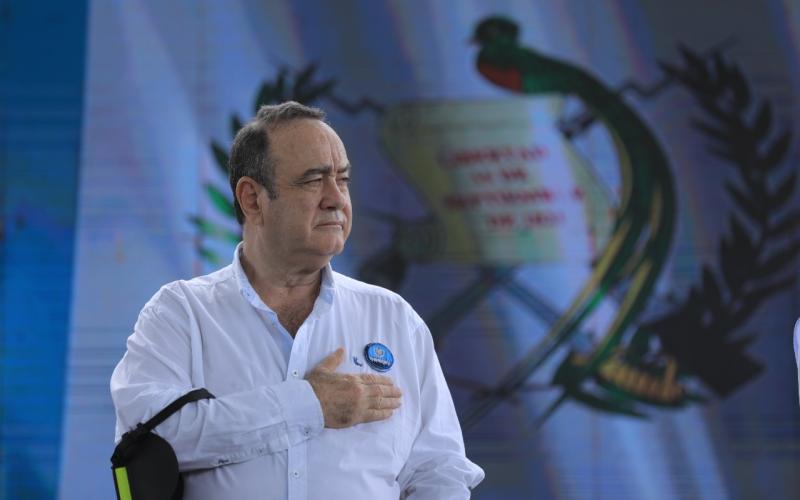 Presidente Alejandro Giammattei 