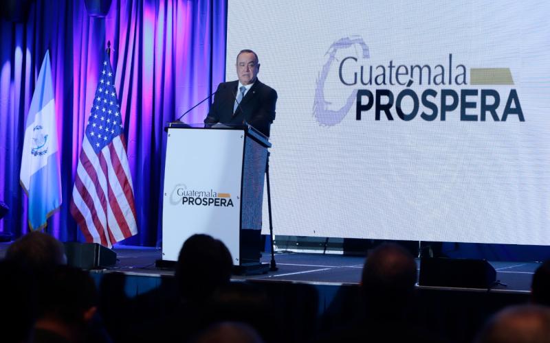 Presidente Alejandro Giammattei 