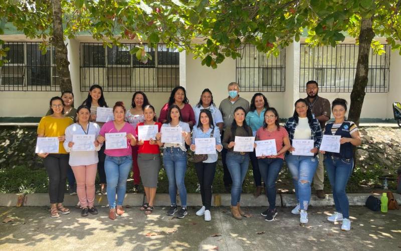 Nuevos educadores ambientales son certificados por el MARN en Jutiapa