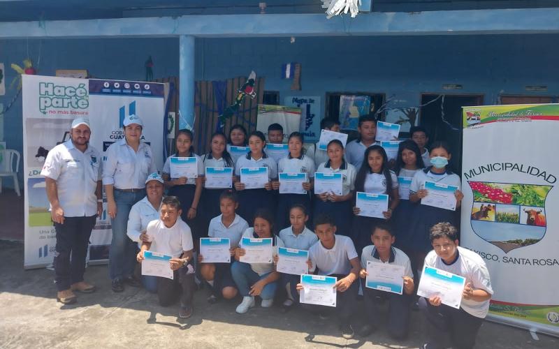 El MARN en Santa Rosa certifica a más Guardianes Ecológicos