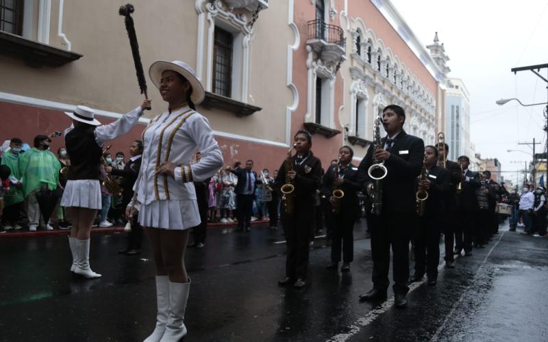 Realizan Primer Festival de Bandas Escolares en conmemoración de la Independencia Patria