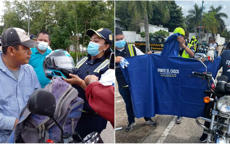 Tránsito busca prevenir accidentes viales en Petén