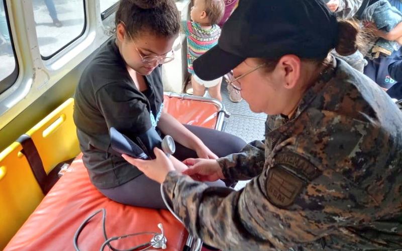 Ejército de Guatemala apoya controles interinstitucionales para prevenir la migración irregular