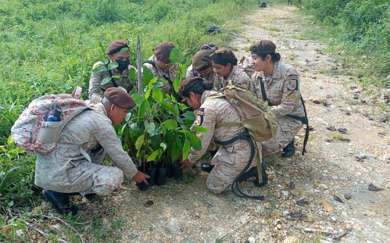 Reservistas Militares efectuaron múltiples actividades de proyección con la población guatemalteca