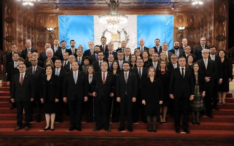 Presidente Alejandro Giammattei 