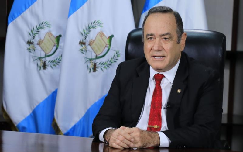 Presidente Alejandro Giammattei 