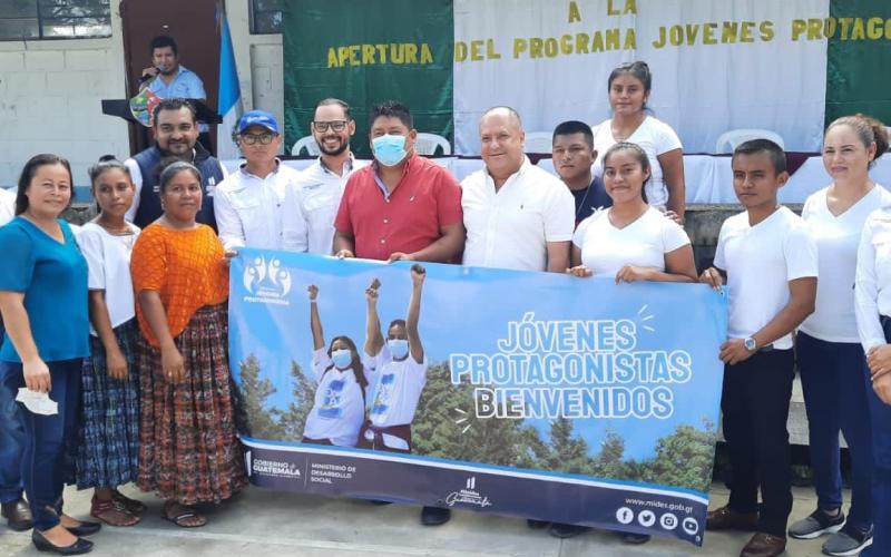 Mides reactiva Jóvenes Protagonistas en Sayaxché, Petén