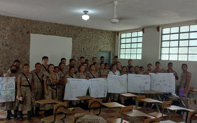 Reservistas del Ejército se certifican como Guardianes Ecológicos