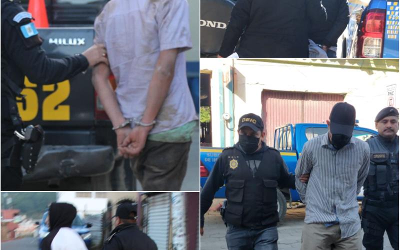 Detenidos por homicidio y delitos contra la mujer en allanamientos