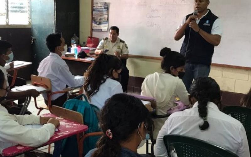 UPCV aborda temas preventivos en el interior del país