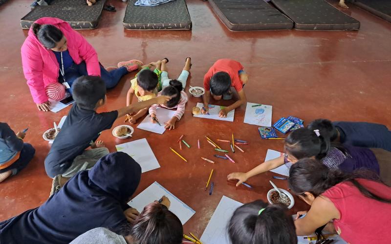 UPCV apoya a damnificados por la tormenta Julia 