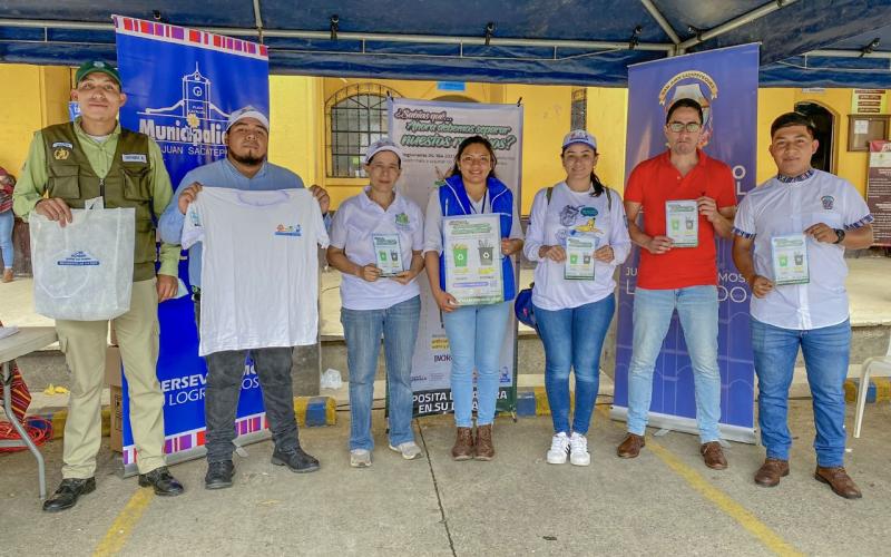 MARN socializa el Reglamento 164-2021 con la población de San Juan y San Pedro Sacatepéquez