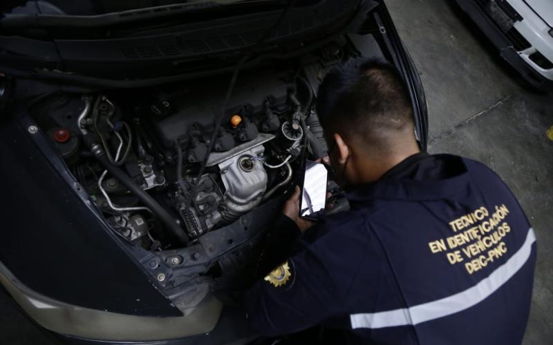 Sección de Robo y Hurto de PNC ha localizado 280 vehículos
