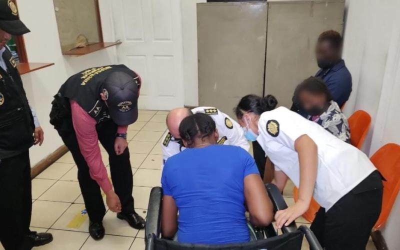 Centro asistencial de PNC brinda asistencia a migrantes