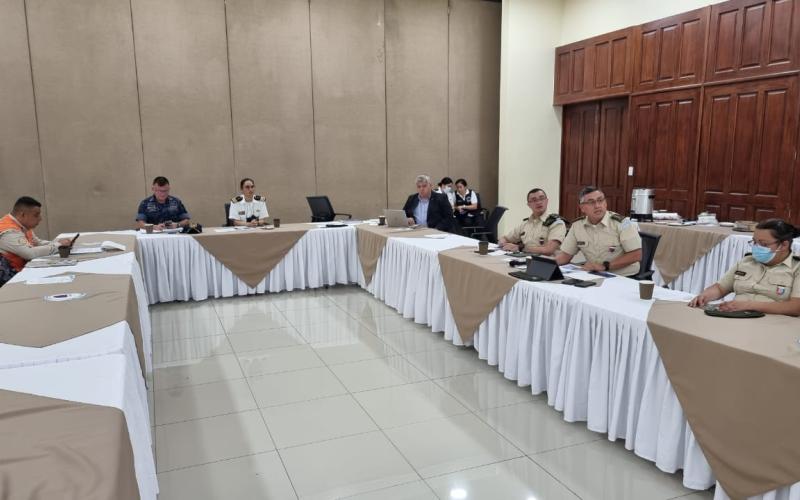 El Ministerio de la Defensa Nacional realizó reunión para fortalecer las capacidades de búsqueda y rescate marítimo en aguas jurisdiccionales guatemaltecas.