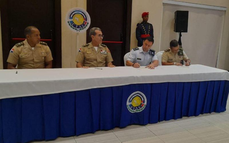 Estado de Guatemala recibió la Secretaría General Pro-Témpore de la Conferencia de Fuerzas Armadas Centroamericanas