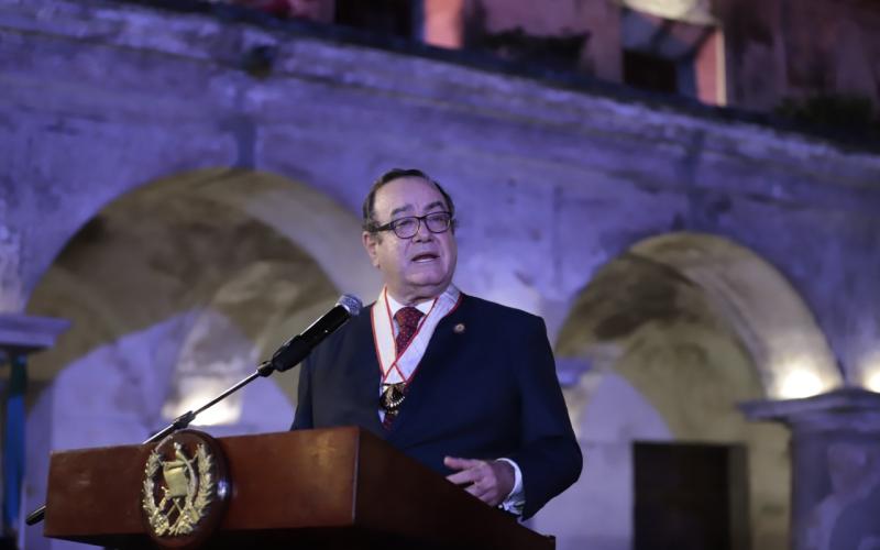 Presidente Alejandro Giammattei