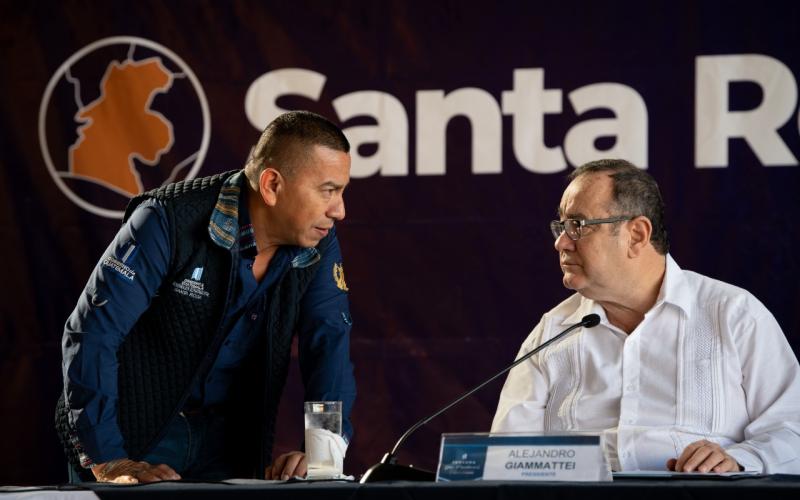 Presidente Alejandro Giammattei 