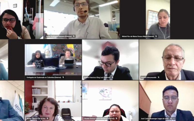 Programa de Cooperación Técnica, Científica, Educativa y Cultural entre Colombia y Guatemala 2019 - 2021 con 80% de avance