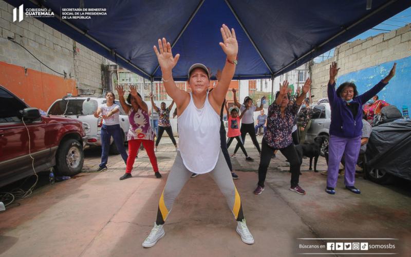 Las vecinas tuvieron un momento de sana diversión 