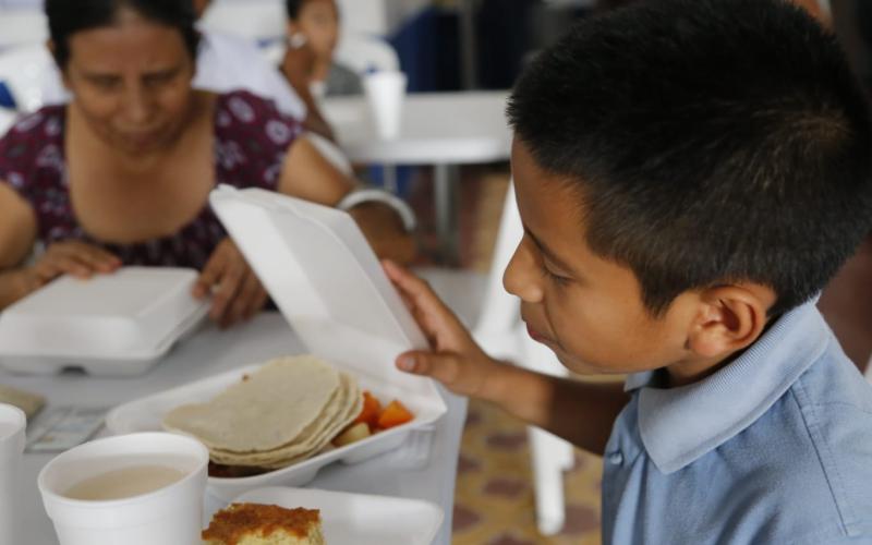 Usuario de Comedor Social en San Rafael Pie de la Cuesta, San Marcos