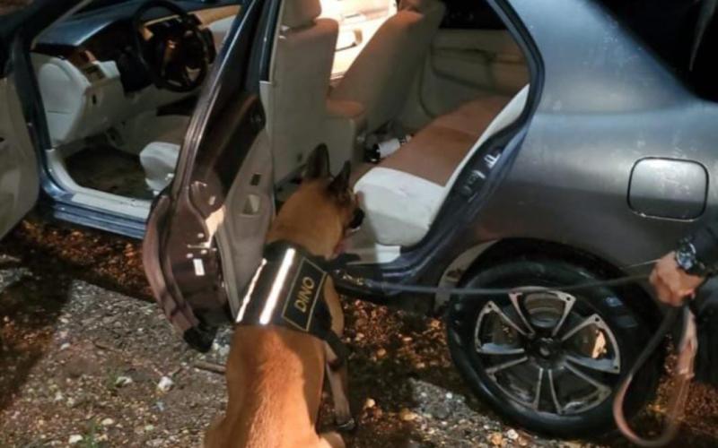 Localizan caleta con paquetes que podrían contener droga dentro de vehículo en Río Dulce, Izabal