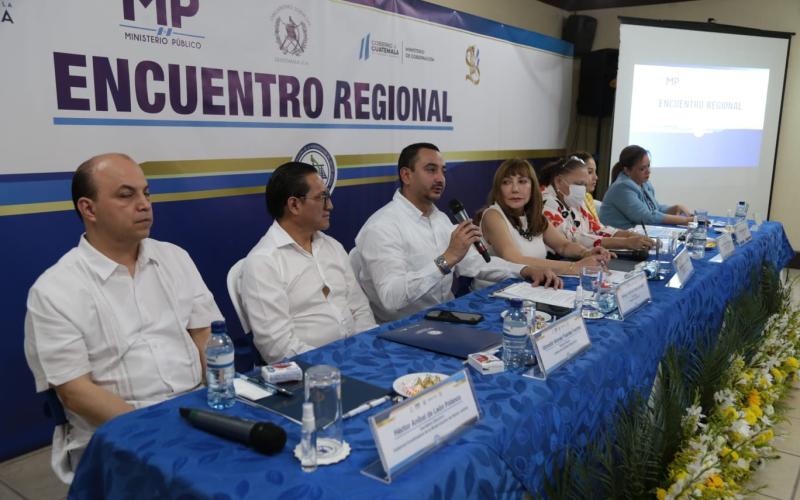 Encuentros regionales refuerzan estrategias para brindar una justicia efectiva en Guatemala
