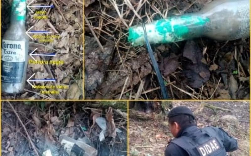 Destruyen artefacto explosivo improvisado