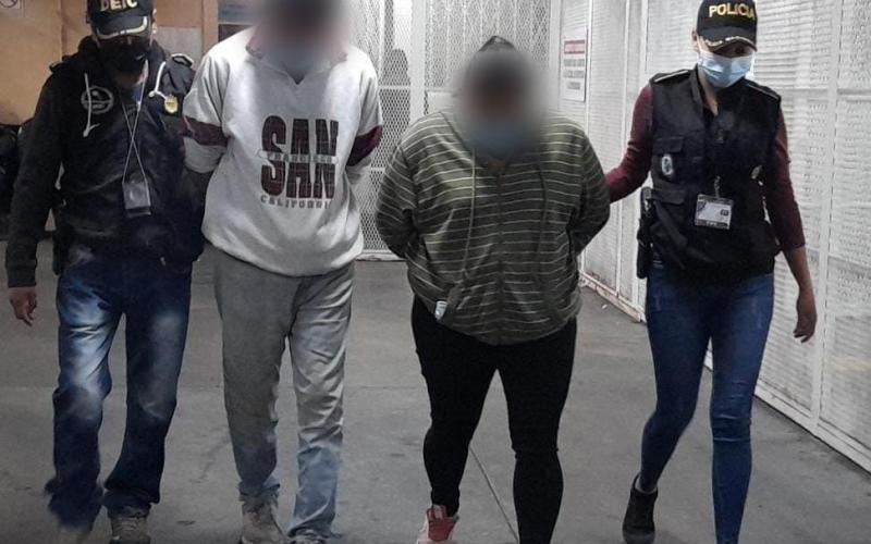 Investigadores capturan a presuntos pandilleros por extorsión