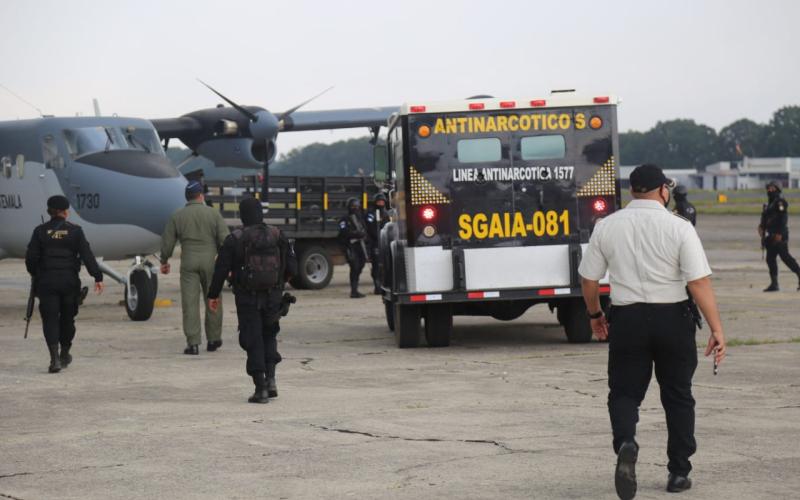 Incautaciones al narcotráfico sobrepasan los Q3 mil 850 millones en el país