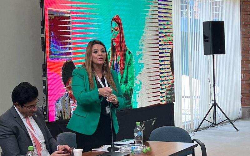 La Directora de Onsec expuso durante el CLAD que se lleva a cabo en Bolivia