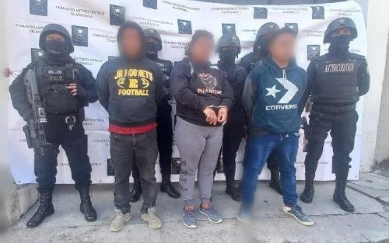 Implicados en el plagio de menor son detenidos por el Comando Antisecuestros