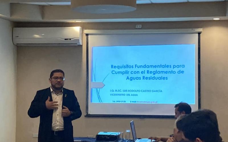 MARN lidera fortalecimiento a la Municipalidad de Jutiapa para el manejo de aguas residuales