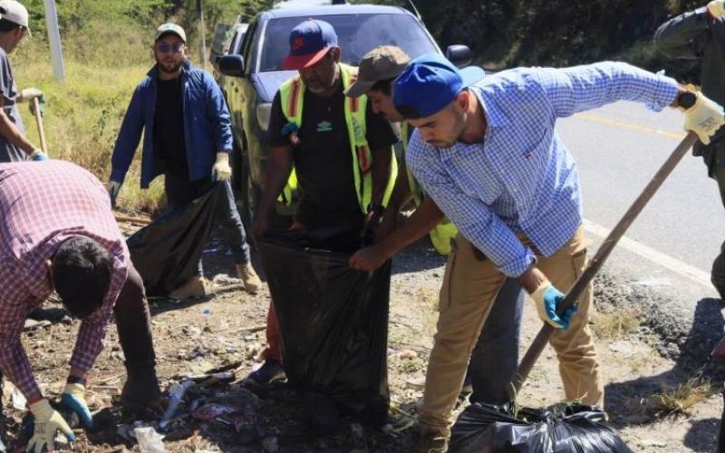 MARN y municipalidad de Morazán se unen para eliminar focos de contaminación