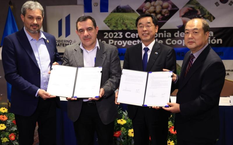 Guatemala implementará nuevas tecnologías para la producción de frijol y papa 