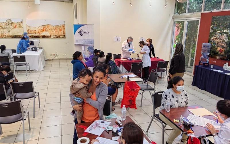 Minex e Inacif desarrollan jornada de toma de muestras de ADN 