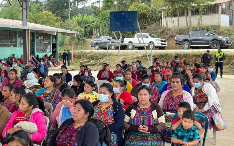 Implementación de "Mejores Familias" en San Juan Comapala, Chimaltenango