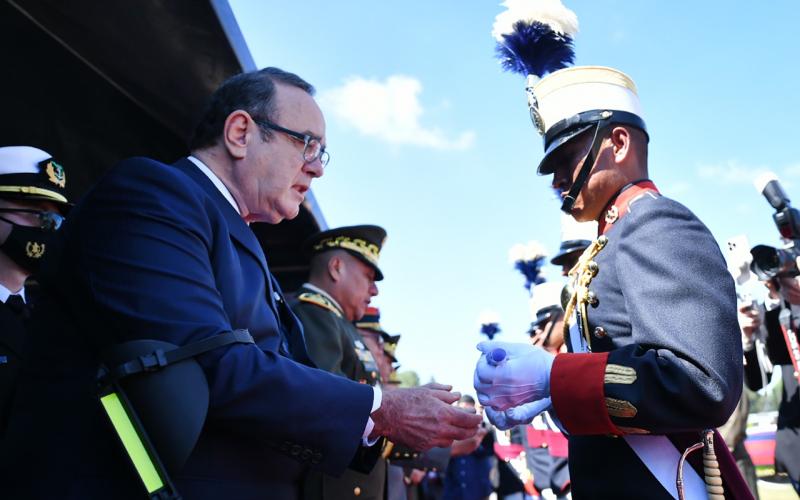 Presidente Alejandro Giammattei