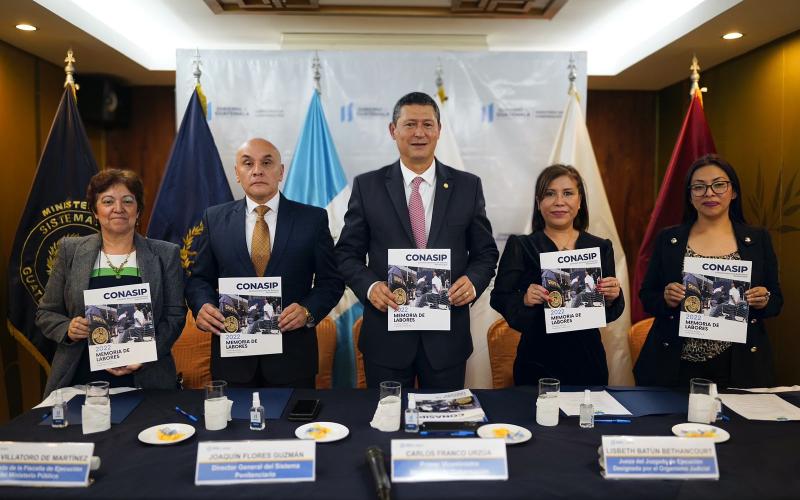 Presentan memoria de labores de la Comisión Nacional del Sistema Penitenciario