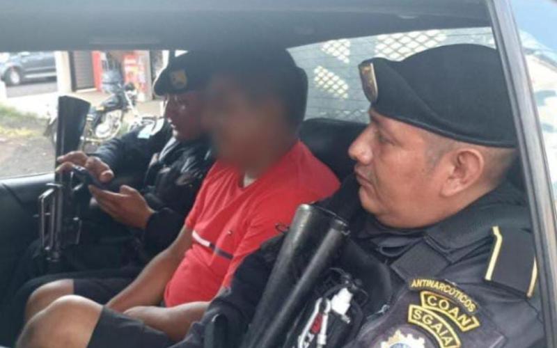 Capturan en San Marcos a hombre con fines de extradición por el delito de narcotráfico
