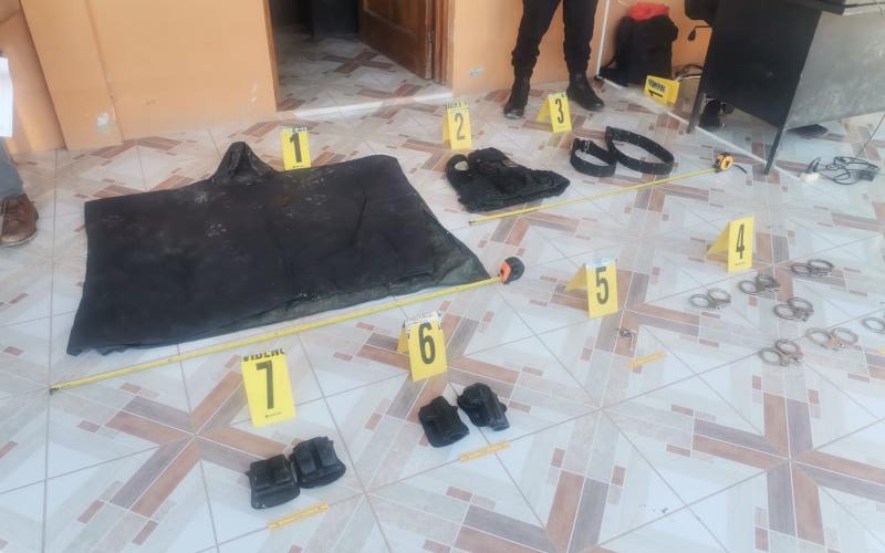 Fuerzas de seguridad continúan las diligencias en Izabal