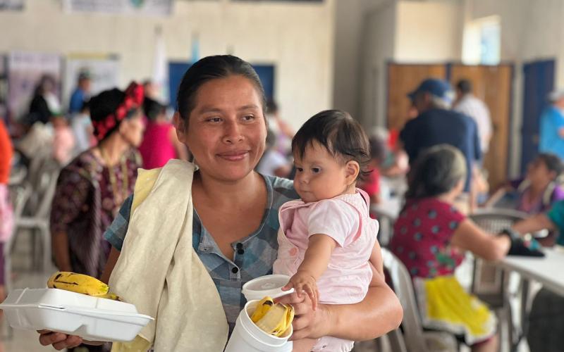 Personas usuarias de Comedor Social en Nuevo San Carlos, Retalhuleu