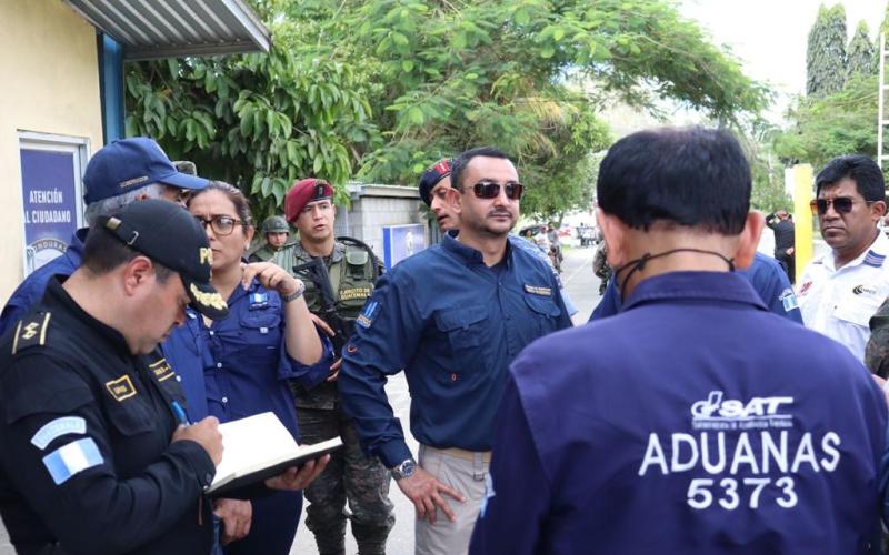 Autoridades supervisan operativos en fronteras del Triángulo Norte