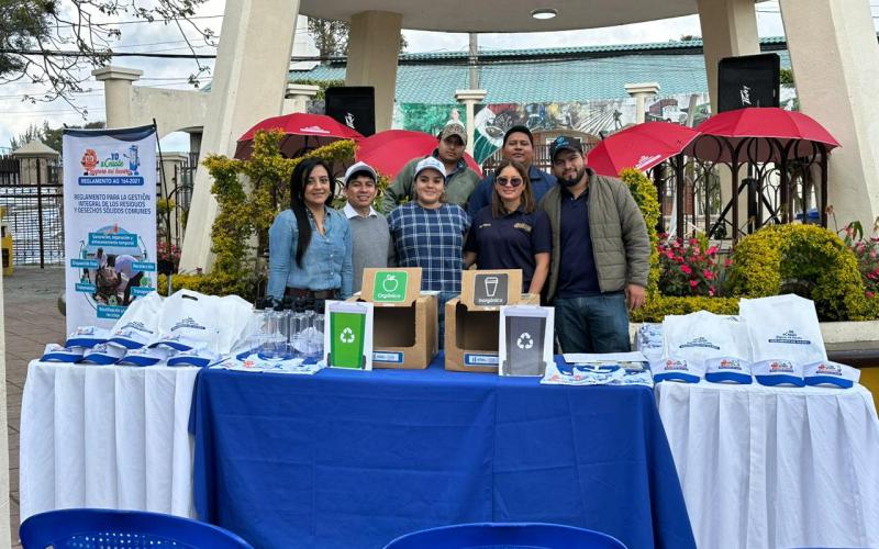 MARN socializa el Reglamento 164-2021 con la población de Fraijanes